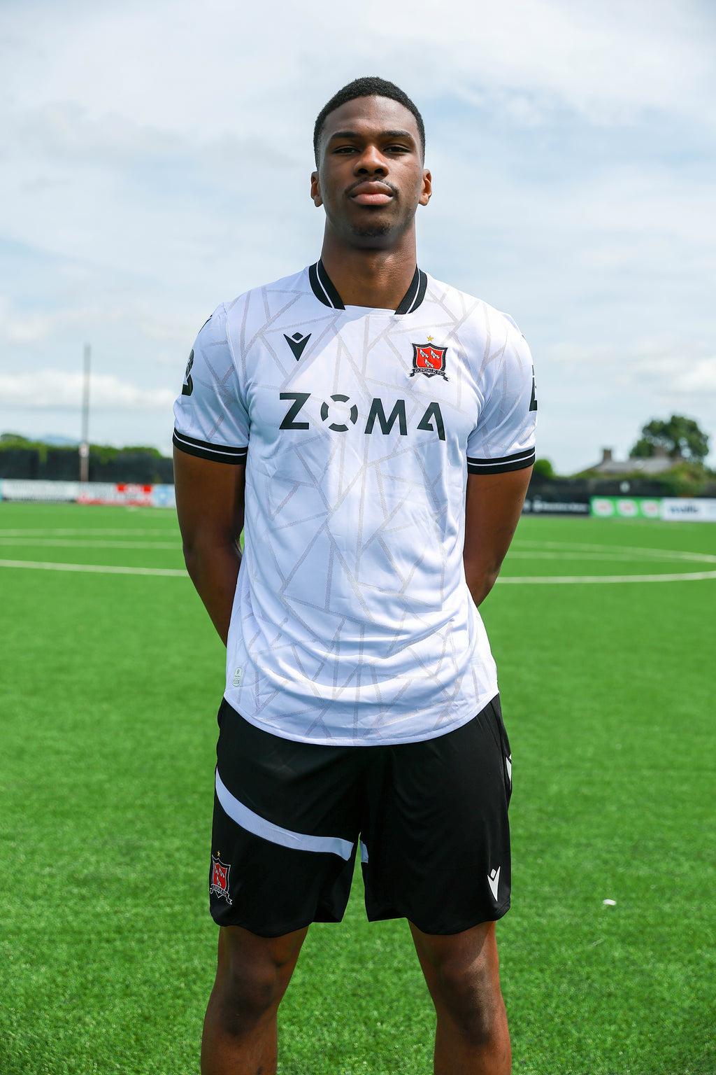 HOME JERSEY 2026 SEASON  (WHT/BLK Adults)