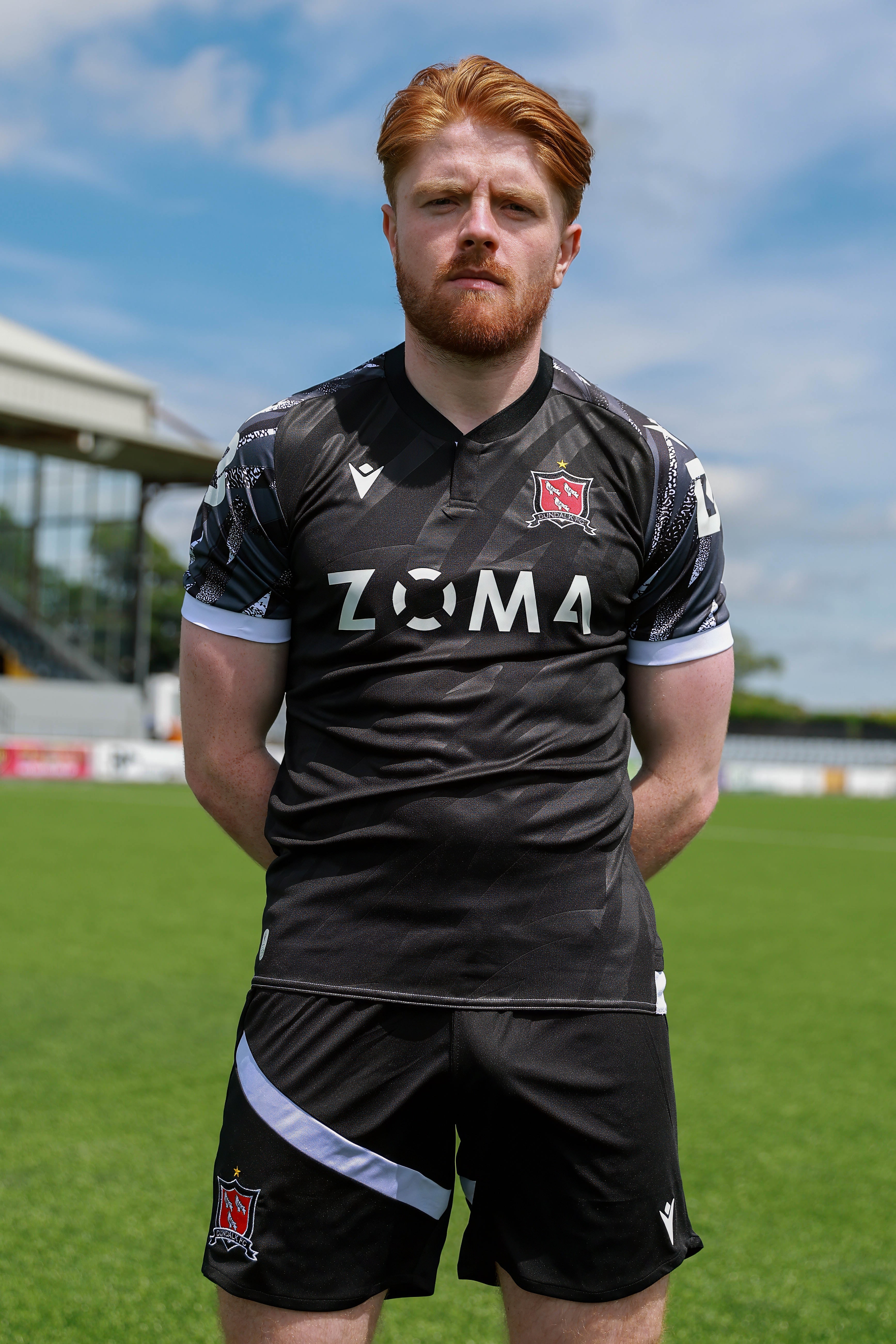 AWAY JERSEY 2026 SEASON BLK/WHT Adults