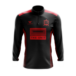 Dundalk FC 1/4 Zip Match Day Midlayer Training Top - The Unit - Red - Adult